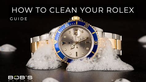 how to clean rolex submariner with rusts|how to clean rolex.